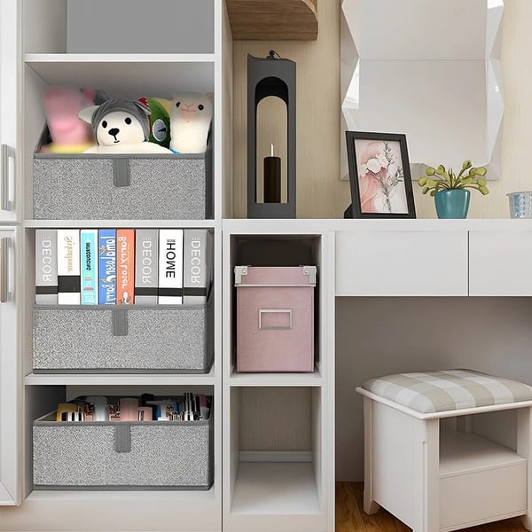 Closet Drawer Organizers Homsorout Large – Fabric Pull-Out Drawer ...