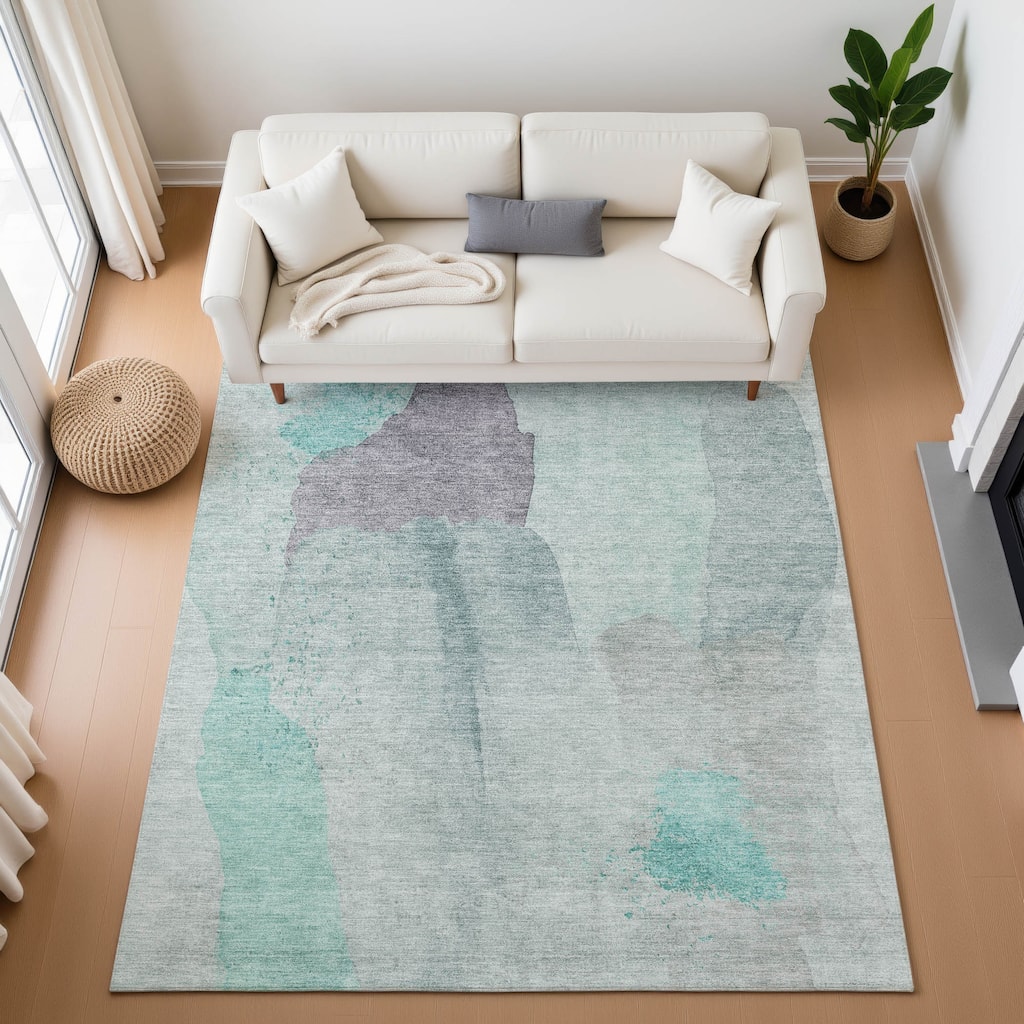 Premium Washable Super Soft Vintage Modern Mayfield Rug