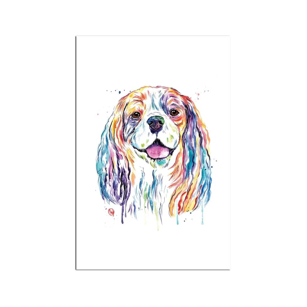 Cavalier Fine Art Paper Print by Lisa Whitehouse - Multi