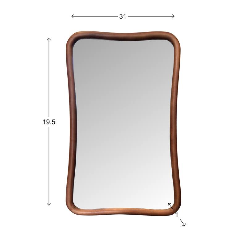 Waveform Rectangular Mirror - 31.5H x 19W x 1D
