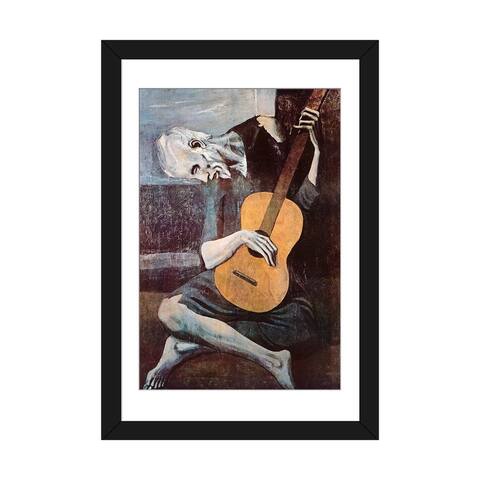 iCanvas "The Old Guitarist" by Pablo Picasso