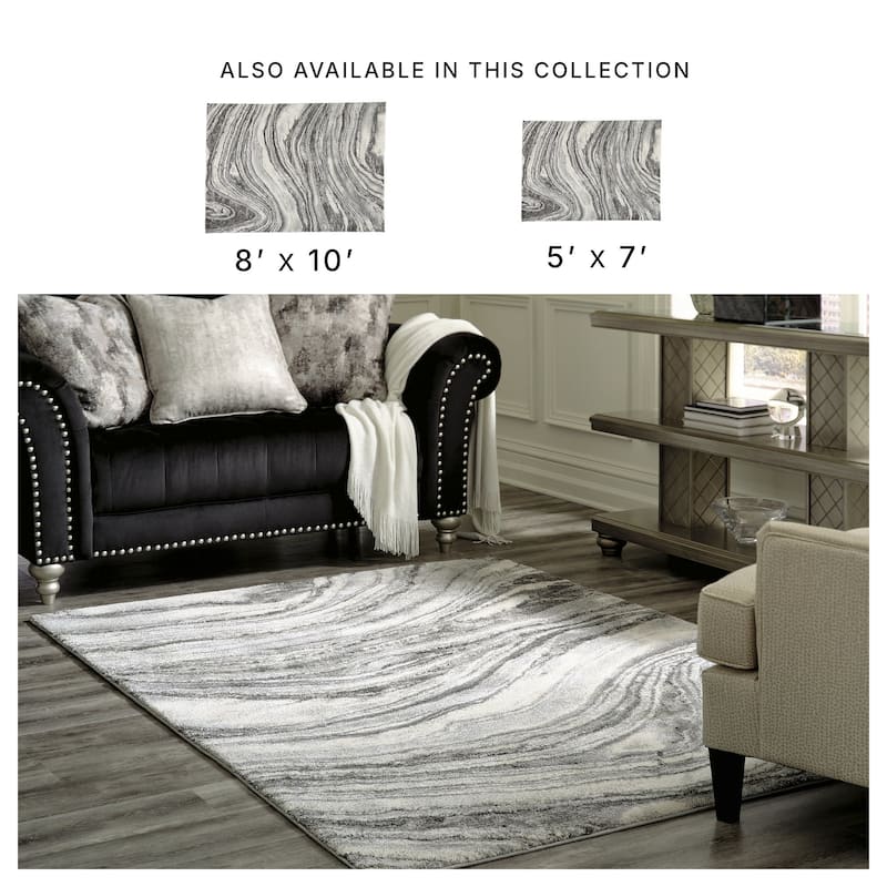 Wysdale Cream/Gray Medium Rug