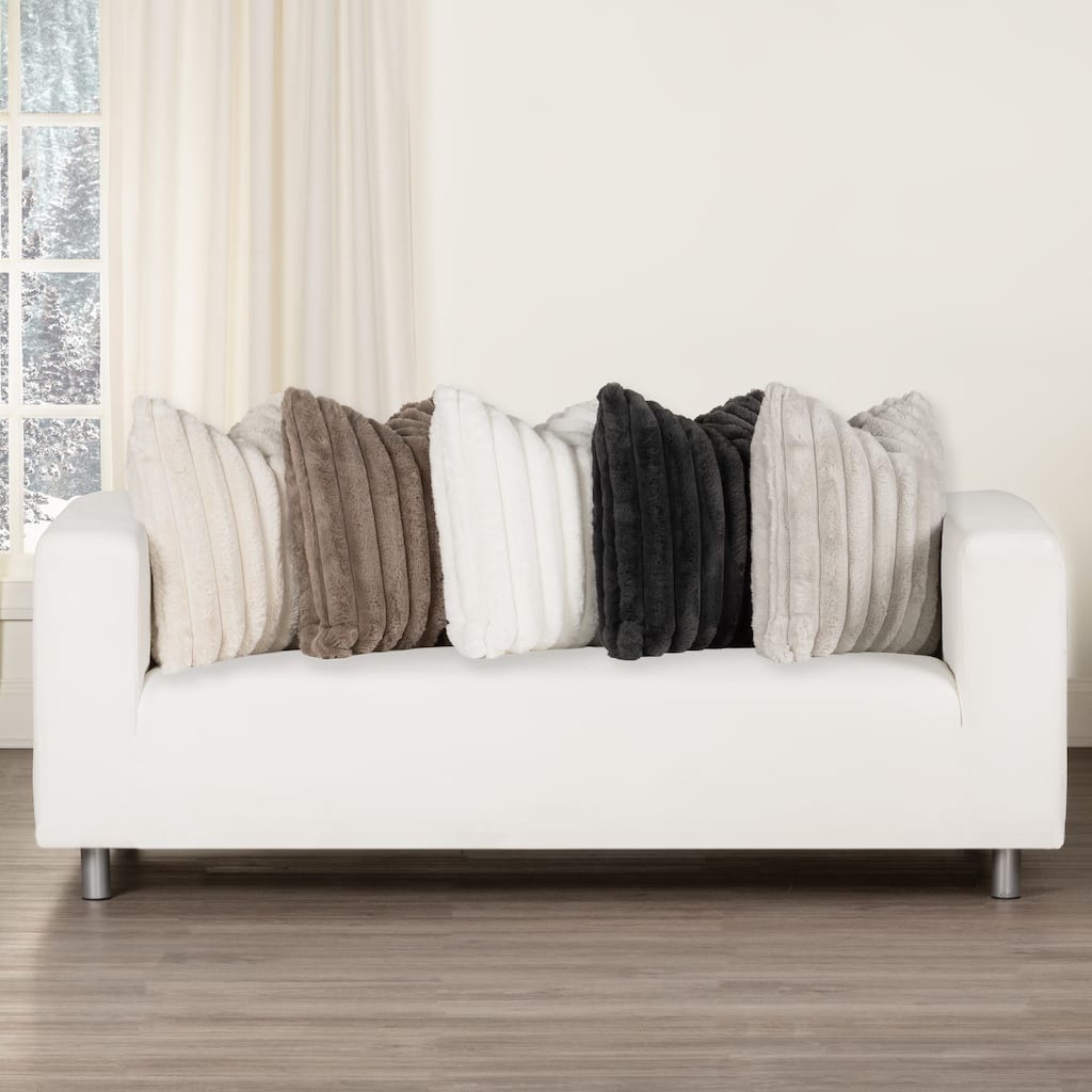 Siscovers Ultra-Plush Puff Throw Pillow - Luxurious Comfort, Made in the USA