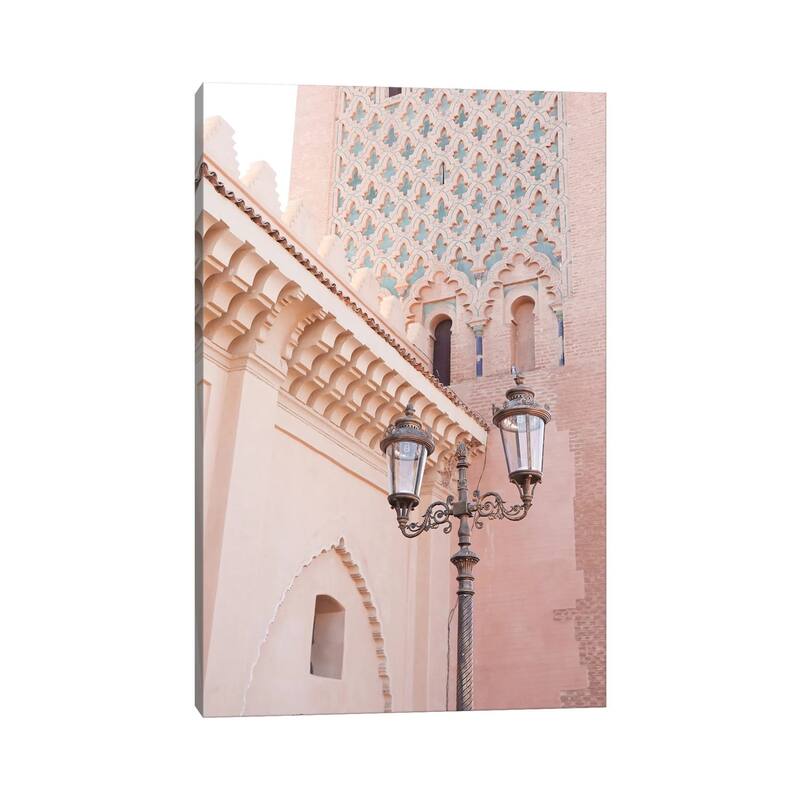 iCanvas "Pink Architecture In Marrakech" by Henrike Schenk Canvas Print
