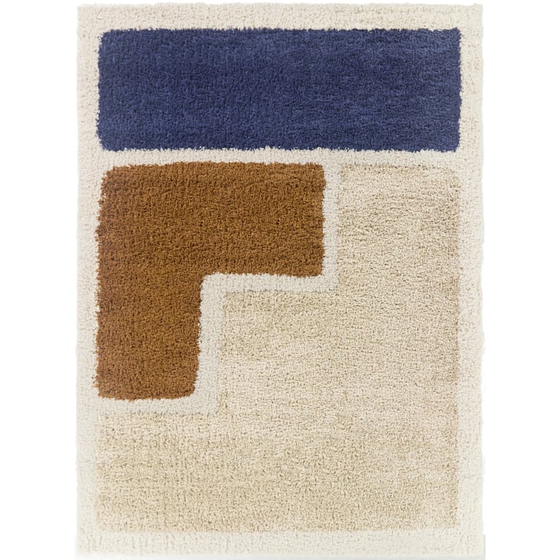 Azzouni Modern Colorblock Area Rug