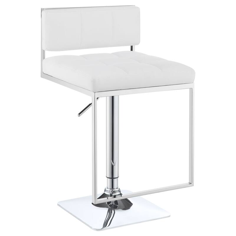 Alameda Adjustable Height Low Back Bar Stool