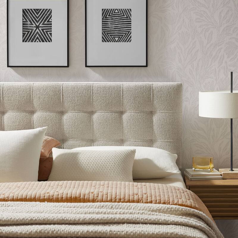 Lily Upholstered Fabric Headboard