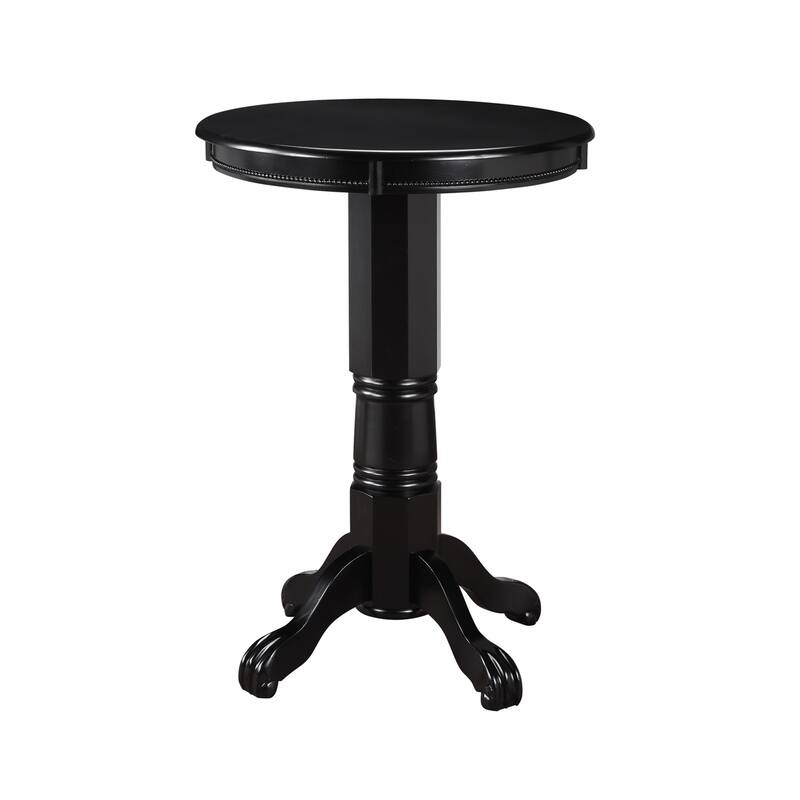 Florence 30-inch Round Wood Pub Table
