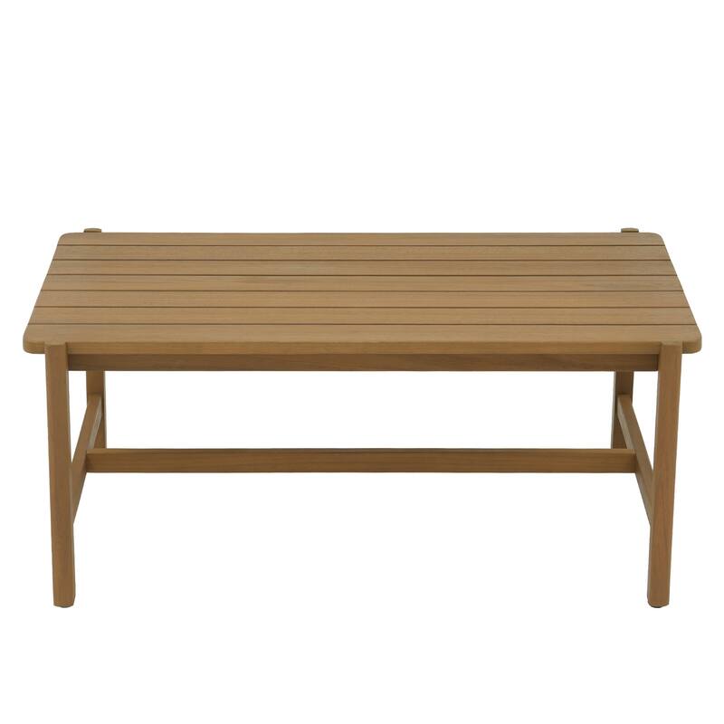 Outdoor 4 Piece Leisure Solid Wooden Chair Set