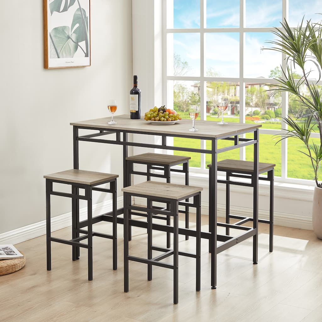 Bar table set 5PC Dinging table set