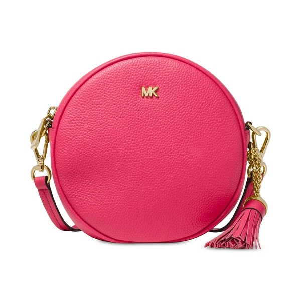 Michael michael kors pebble leather circle canteen crossbody clearance