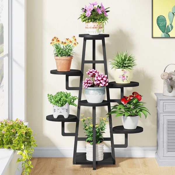 7 Tier Plant Stand Indoor Tall Plant Shelf for Multiple Plants