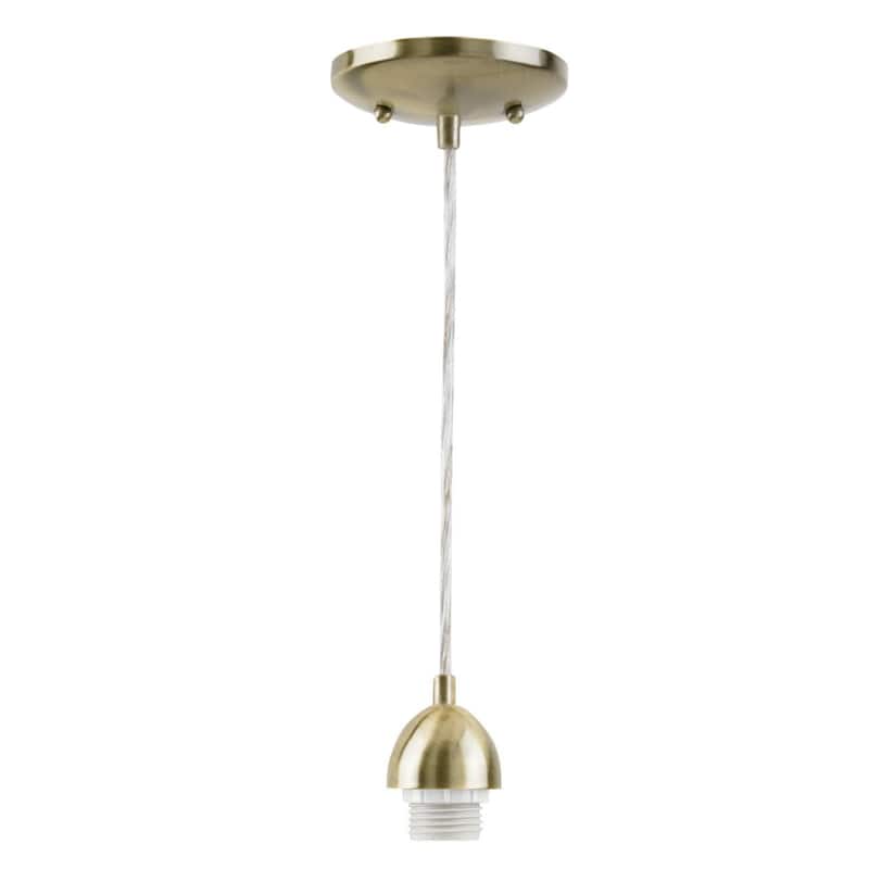 Westinghouse Lighting One-Light Indoor Mini Pendant - 1-Light - Antique Brass