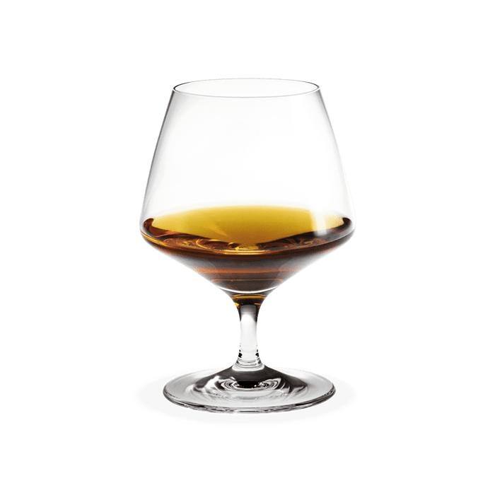 Holmegaard Perfection Brandy Glass, Clear, 6 pcs. - 12.2 oz