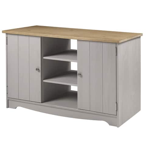 Wood Buffet Sideboard Corona Gray Furniture Dash