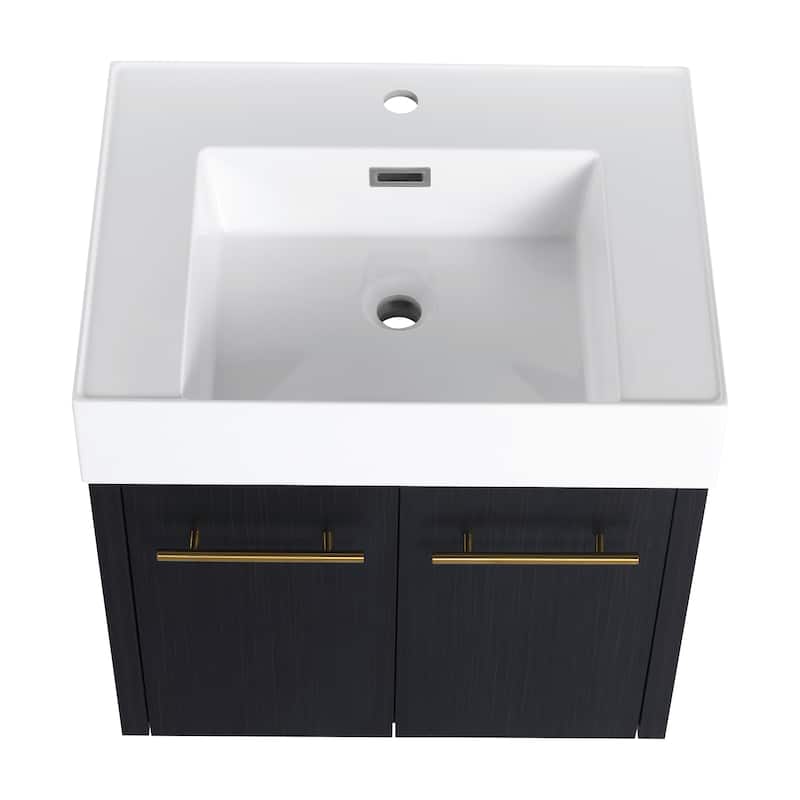 Topcraft Wall-Mounted Bathroom Vanity With Sink