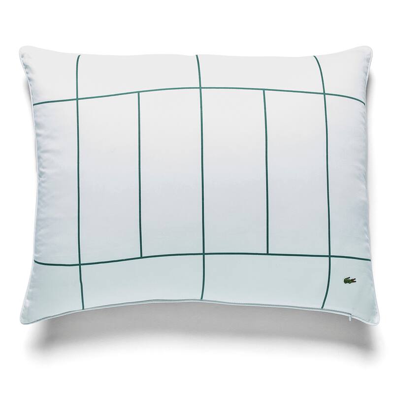 Lacoste Ashcombe Check Reversible 3-Piece Cotton Comforter Set