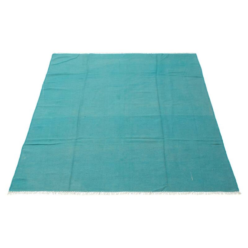 Ankara FW Teal Kilim 5'10" x 7'9" - 5'10 x 7'9