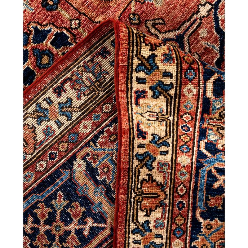 Serapi One-of-a-Kind Hand-Knotted Area Rug - Red - 8' 3" x 10' 0"