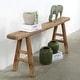 preview thumbnail 9 of 29, Vintage Noodle Bench Weathered Natural (size and finish vary) 20" H x 5.5" L x 50" W