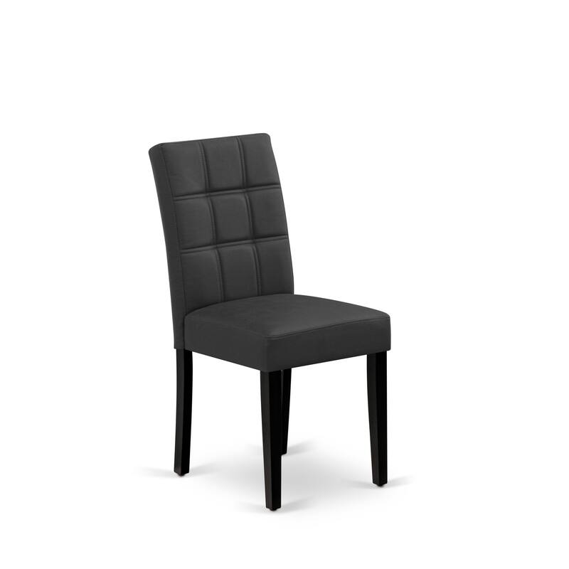 East West Furniture Austin Parson Dining Chairs, Set of 2 (Color & Fabric Options) - ASP1T12