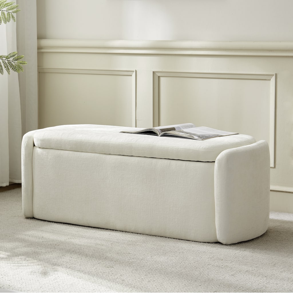 Bedroom Bench Storage Bench with Arms Ottoman entryway bench with storage End of Bed Bench, Entryway Bench