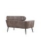 preview thumbnail 30 of 36, Loveseat, Lounge Sofa, Double Seat Removable Headrest with 2 Pillows