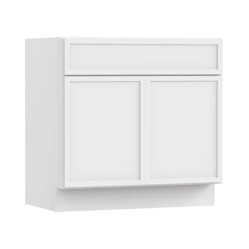 Vanity Art 33" Freestanding Single Base Storage Cabinet with Soft Close Doors