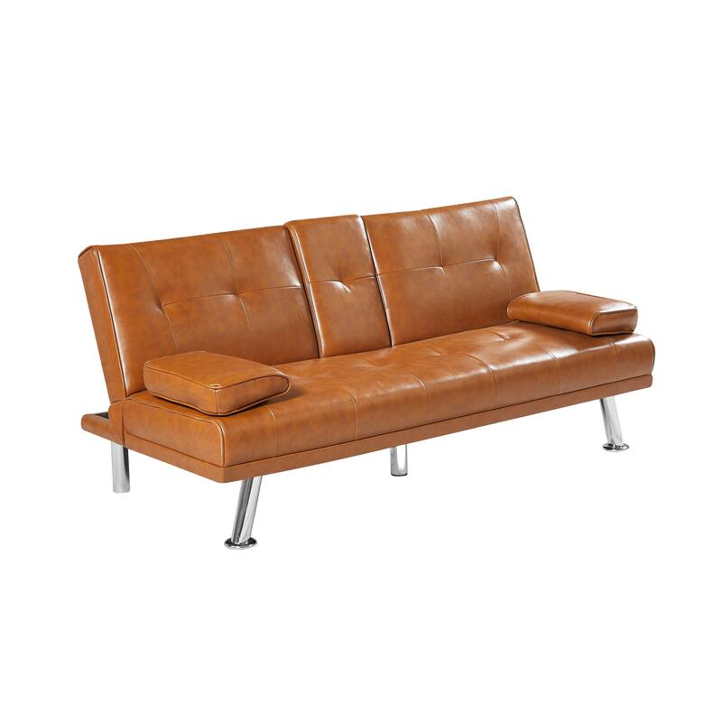 Foldable Sofa Bed With Cup Holder