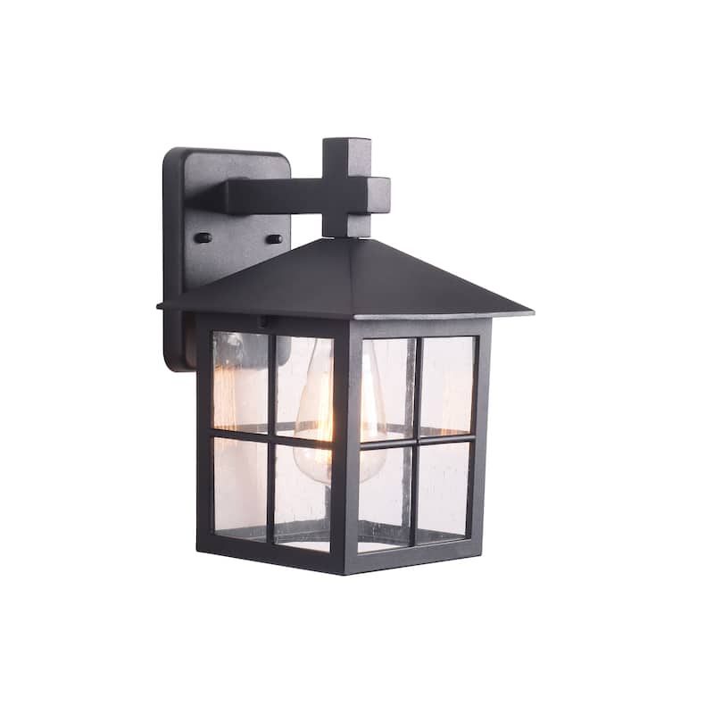 Kenroy Home Greene 1-Light Exterior Wall Sconce - Black