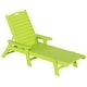 preview thumbnail 54 of 71, Laguna Hdpe All Weather Outdoor Patio Pool Reclining Chaise Lounge