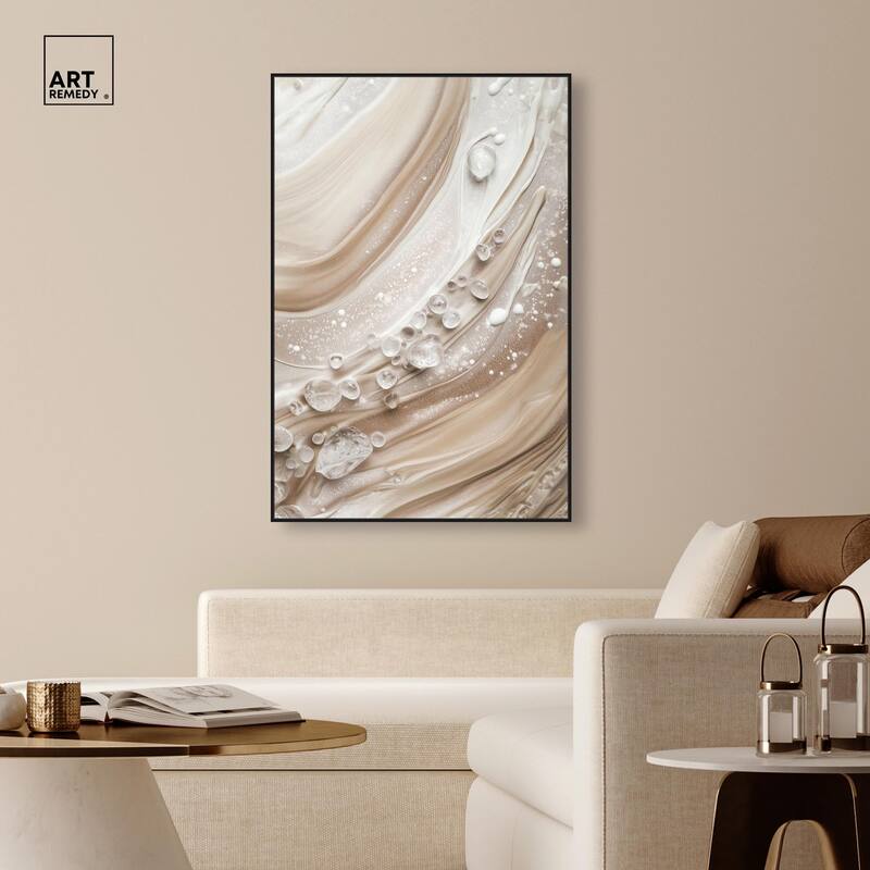 Viscous Veils II Canvas by Art Remedy