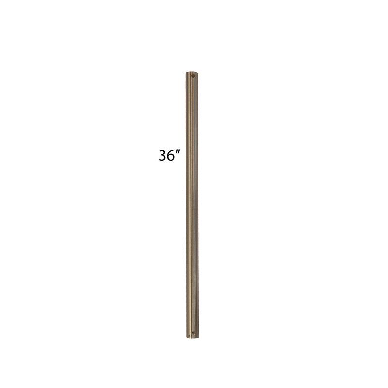 River of Goods Nickel Extension Downrod - 36" - Nickel