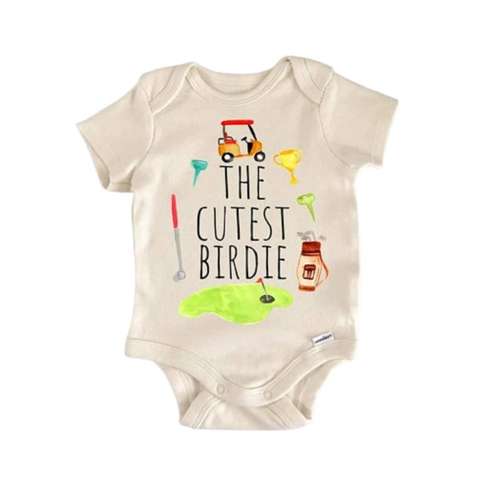 Golf Golfer Sports - Baby Boy Girl Clothes Infant Bodysuit Funny Cute Newborn Funny