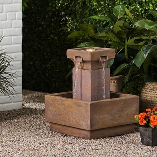 Asgard Outdoor Outdoor Cascading Fountatin by Christopher Knight Home
