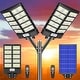 preview thumbnail 9 of 8, Solar Street Light 300000LM LED Solar Flood Lights Outdoor with Remote Control - 4000W 2-Pack