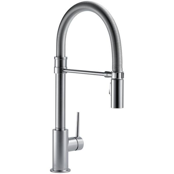 Shop Delta 9659 Dst Trinsic Pro Pre Rinse Pull Down Kitchen Faucet