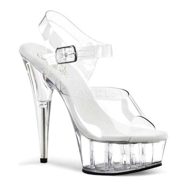 size 13 clear heels