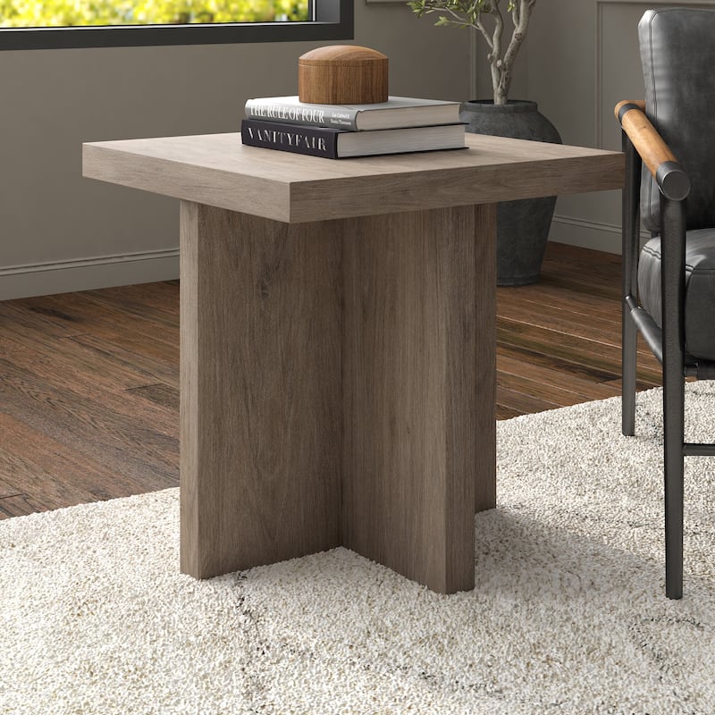 Elna 22" Wide Square Side Table - 22" Wide