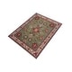 preview thumbnail 2 of 5, Tribal Kazak Yasmin Green/Beige Wool Rug - 8'3'' x 9'5''