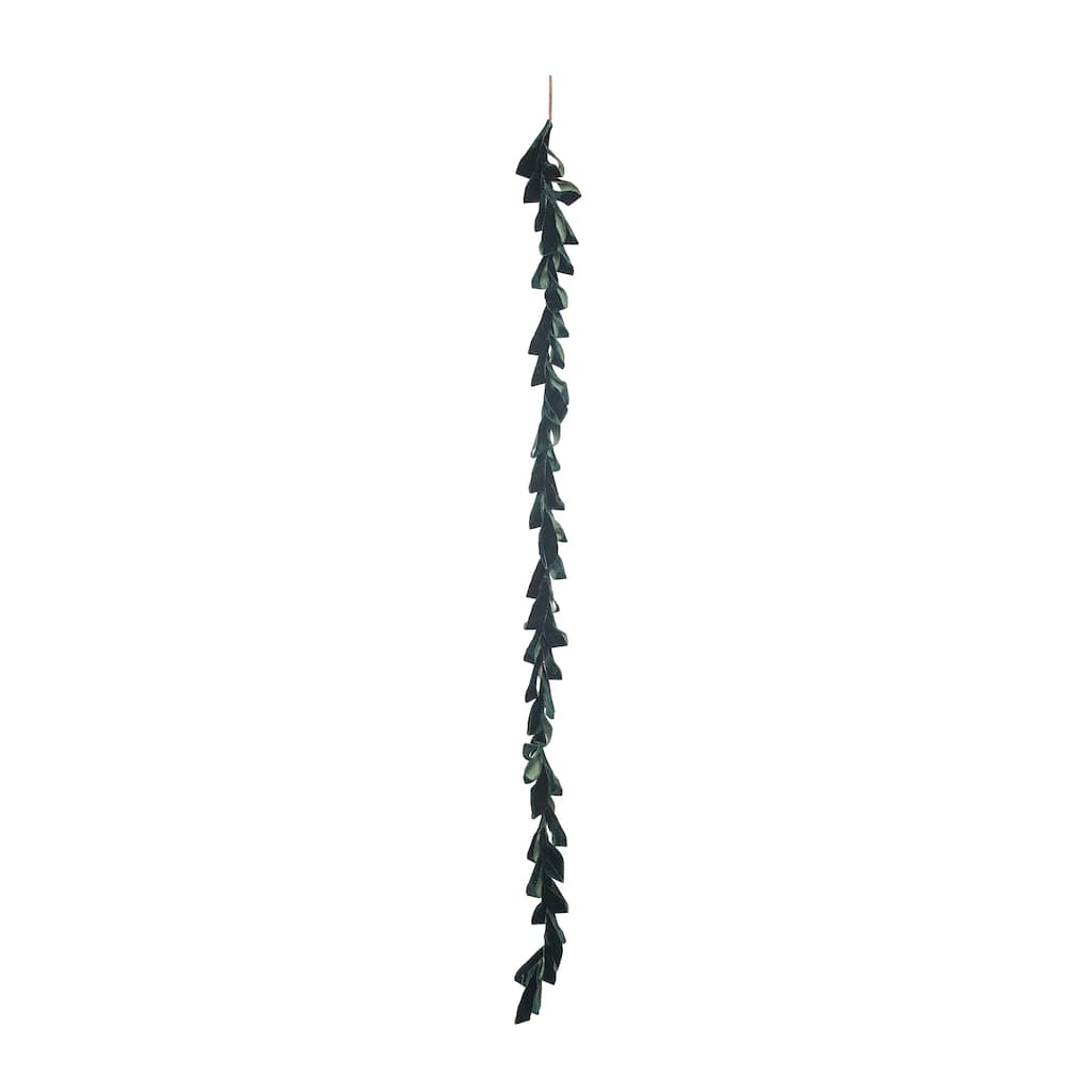 Velvet Emerald Green Garland