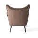 preview thumbnail 62 of 68, Alyssa Mid-century Upholstered Arm Chair by Christopher Knight Home - 30.25"D x 34.25"W x 39.75"H