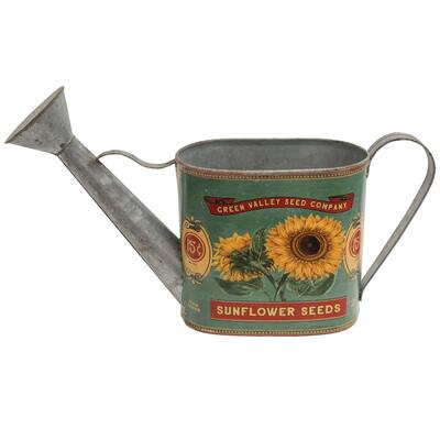 Green Valley Sunflower Seeds Watering Can