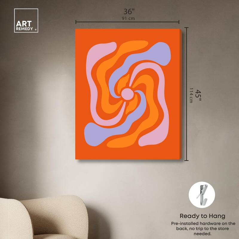 To Paste the Petals Canvas by Art Remedy, Gallery Wrapped