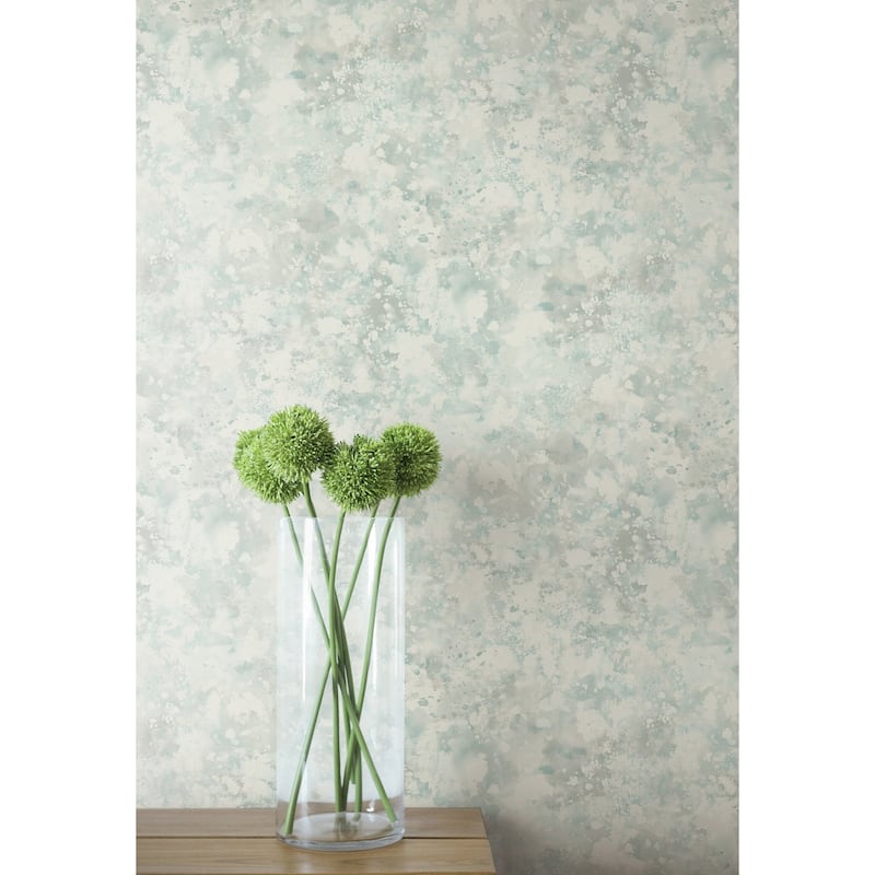 Seabrook Designs Waterdrop Faux Unpasted Wallpaper