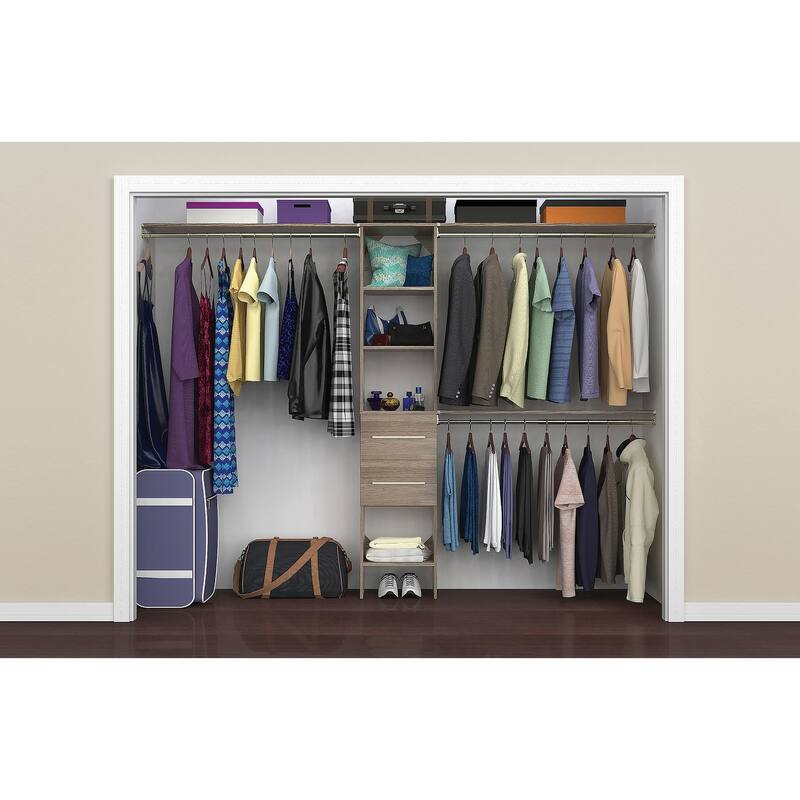 ClosetMaid SuiteSymphony Modern 2-Drawer 16-Inch Tower Closet Organizer