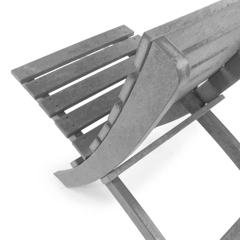 Versailles Fully Assembed All-Weather HDPE Outdoor Folding Patio Chair