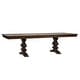 preview thumbnail 19 of 17, Armand Antique Brownstone 7 Piece Trestle Table Set