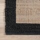 preview thumbnail 23 of 29, Nuloom Bronwyn Farmhouse Bordered Jute Blend Area Rug