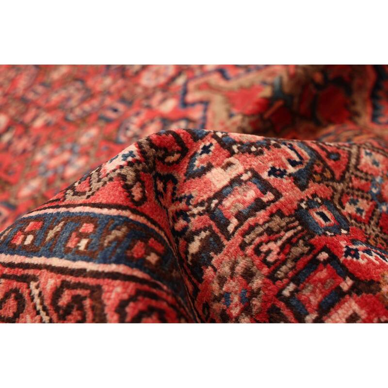 ECARPETGALLERY Hand-knotted Andelz Red Wool Rug - 4'11 x 6'7